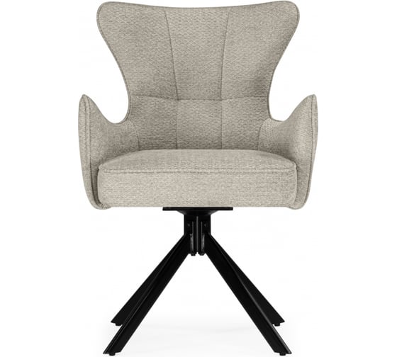 Стул на металлокаркасе Woodville Atlanta beige/black 15831
