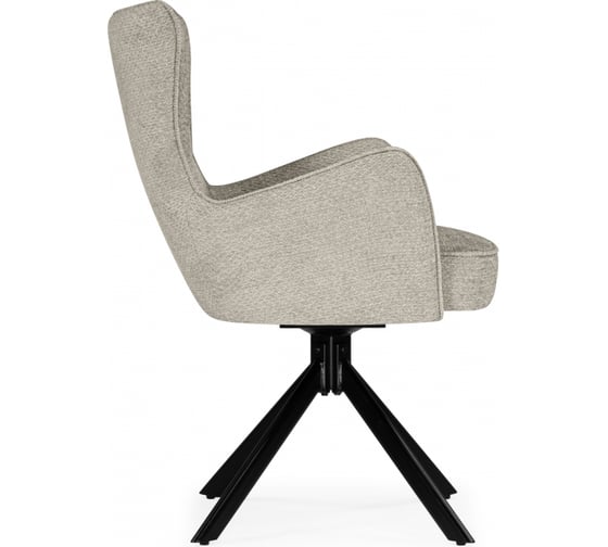 Стул на металлокаркасе Woodville Atlanta beige/black 15831