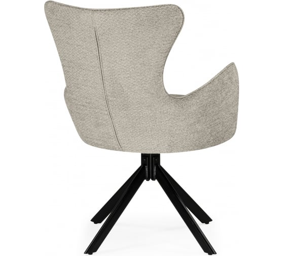 Стул на металлокаркасе Woodville Atlanta beige/black 15831