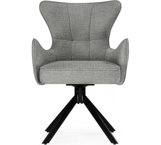 Стул на металлокаркасе Woodville Atlanta gray/black 15832