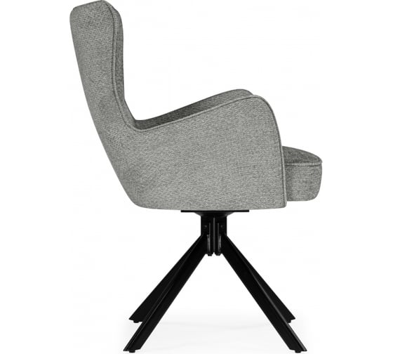 Стул на металлокаркасе Woodville Atlanta gray/black 15832