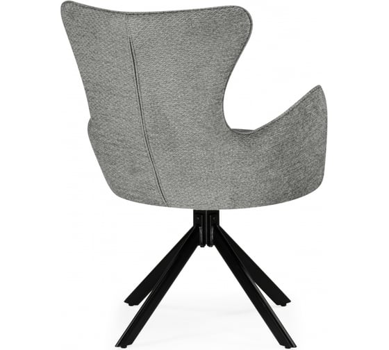Стул на металлокаркасе Woodville Atlanta gray/black 15832
