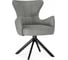 Стул на металлокаркасе Woodville Atlanta gray/black 15832 2