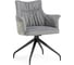 Стул на металлокаркасе Woodville Kaser 360 крутящийся grey/black 15841 3
