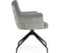 Стул на металлокаркасе Woodville Kaser 360 крутящийся grey/black 15841 5