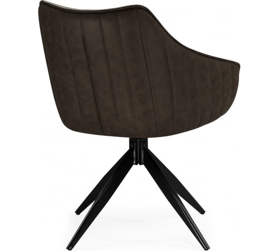 Стул на металлокаркасе Woodville Kansas brown/cream/black 15833