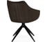 Стул на металлокаркасе Woodville Kansas brown/cream/black 15833 5