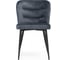 Стул на металлокаркасе Woodville Kilian dark gray/black 15846 2