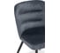 Стул на металлокаркасе Woodville Kilian dark gray/black 15846 6
