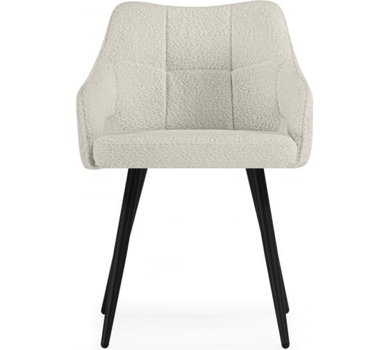 Стул на металлокаркасе Woodville Hera beige/black 15844