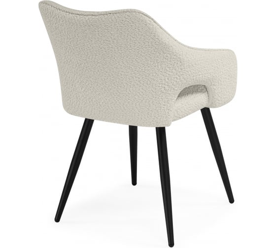 Стул на металлокаркасе Woodville Hera beige/black 15844
