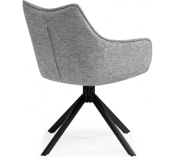 Стул на металлокаркасе Woodville Denever gray/black 15836