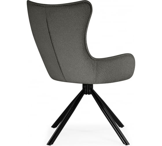 Стул на металлокаркасе Woodville Chicago light gray/black legs KD 15830