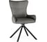 Стул на металлокаркасе Woodville Chicago light gray/black legs KD 15830 1