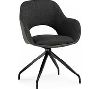 Стул на металлокаркасе Woodville Memfis graphite/black 15838