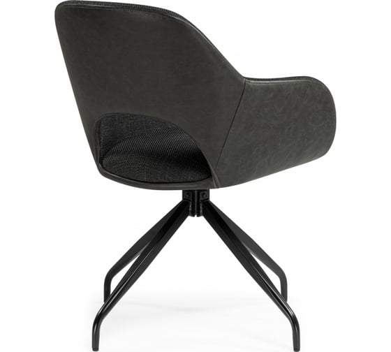 Стул на металлокаркасе Woodville Memfis graphite/black 15838