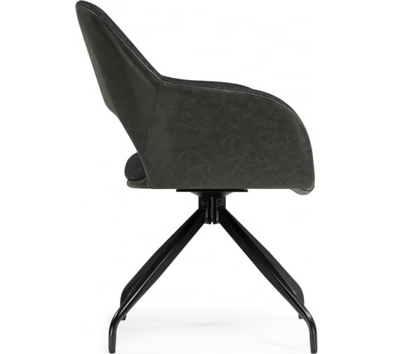 Стул на металлокаркасе Woodville Memfis graphite/black 15838