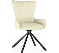 Стул на металлокаркасе Woodville Chicago cream/black 15829
