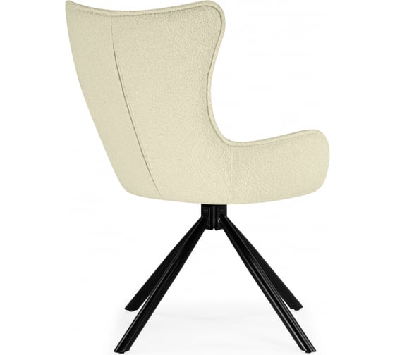 Стул на металлокаркасе Woodville Chicago cream/black 15829