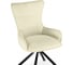 Стул на металлокаркасе Woodville Chicago cream/black 15829 6