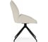 Стул на металлокаркасе Woodville Miranda 360 крутящийся beige/black 15847 5