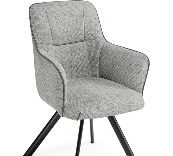 Стул на металлокаркасе Woodville Elis gray/dark gray/black 15839
