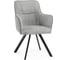 Стул на металлокаркасе Woodville Elis gray/dark gray/black 15839 1