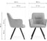 Стул на металлокаркасе Woodville Elis gray/dark gray/black 15839 7