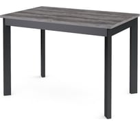 Стол ГЕЛЕОС Премьер 110 цвет сосна пасадена, черные ножки Премьер-сосна