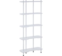 Стеллаж этажерка VMMGame TIER-5 LIGHT WHITE UN-5-WEWE
