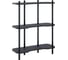 Стеллаж этажерка VMMGame TIER-3 DARK BLACK UN-3-BKBK 1