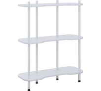 Стеллаж этажерка VMMGame TIER-3 LIGHT WHITE UN-3-WEWE