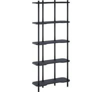 Стеллаж этажерка VMMGame TIER-5 DARK BLACK UN-5-BKBK