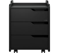 Тумба для игрового компьютерного стола VMMGame CASE MIDDLE 50 BLACK CS-2BKBK-M