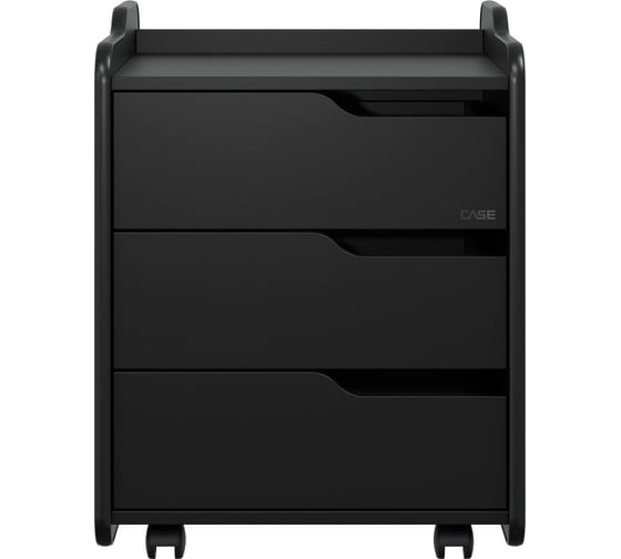 Тумба для игрового компьютерного стола VMMGame CASE MIDDLE 50 BLACK CS-2BKBK-M 1