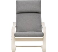 Кресло Leset Ниас, Слоновая кость, ткань Lunar Ash серая 6750-0603
