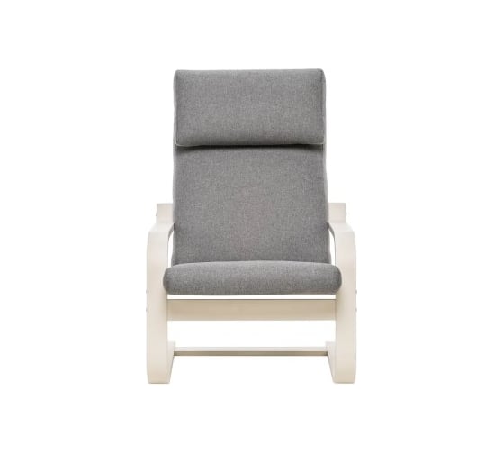 Кресло Leset Ниас, Слоновая кость, ткань Lunar Ash серая 6750-0603