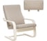 Кресло Leset Ниас, Слоновая кость, ткань Lunar Ivory бежевая 6750-0605 6