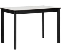 Стол раздвижной Leset Айлин 2Р, Опора черная, керамика белый мрамор 7690-2001
