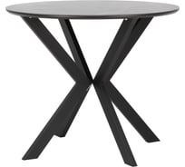 Стол Leset Хокку, Опора черная, керамика черный мрамор 7691-1003