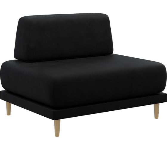 Модульный диван VMMGame VOID VELOUR BLACK VD-1BK