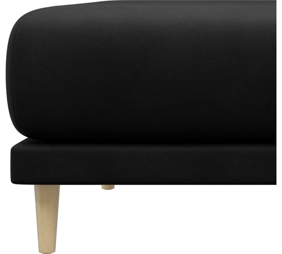 Модульный диван VMMGame VOID VELOUR BLACK VD-1BK