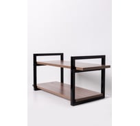 Настенный-настольный стеллаж Титан Мета Латус-20 (290x580), ясень шимо светлый 4670026245530