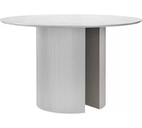 Стол обеденный Bergenson Bjorn Ellie, диаметр 120 см, серый LA-BETA-ELGR