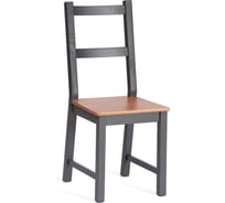 Комплект стульев Tetchair Соната 2 шт, массив сосны, 41x50x95 см, антик/графит 24776