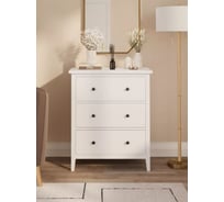 Комод Leset Токе 3 ящика, белый 1250-4578