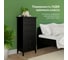 Комод Leset Токе 5 ящиков, черный 1242-7580 3