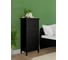 Комод Leset Токе 5 ящиков, черный 1242-7580 1