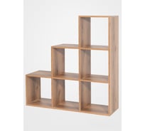 Стеллаж Comfort Avenue Comfort Avenu Леонардо Дуб Делано Темный 4080 WAR33E4CS105105FU4080EMP