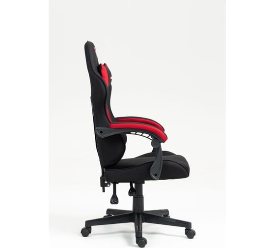 Кресло компьютерное игровое Стул Груп TopChairs Phantom, ткань, черно-красный GF-8080 TT701+TT703